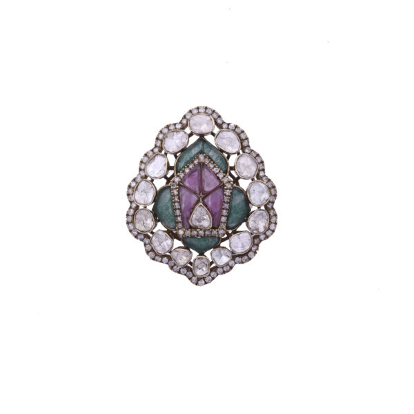 Classic polki Diamond Ring