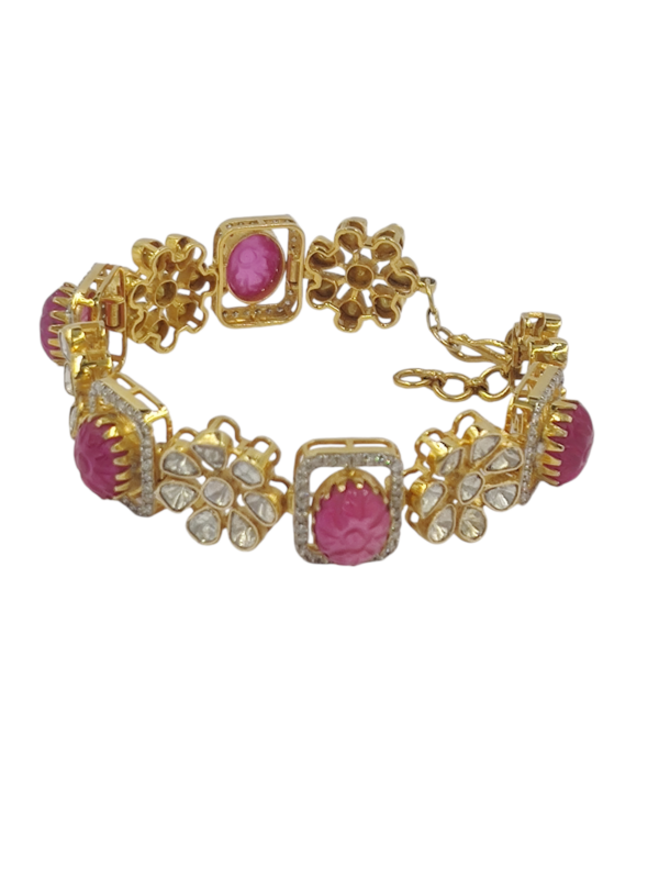 carving polki jewelry bracelets