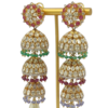 Polki jewellery Long Earrings