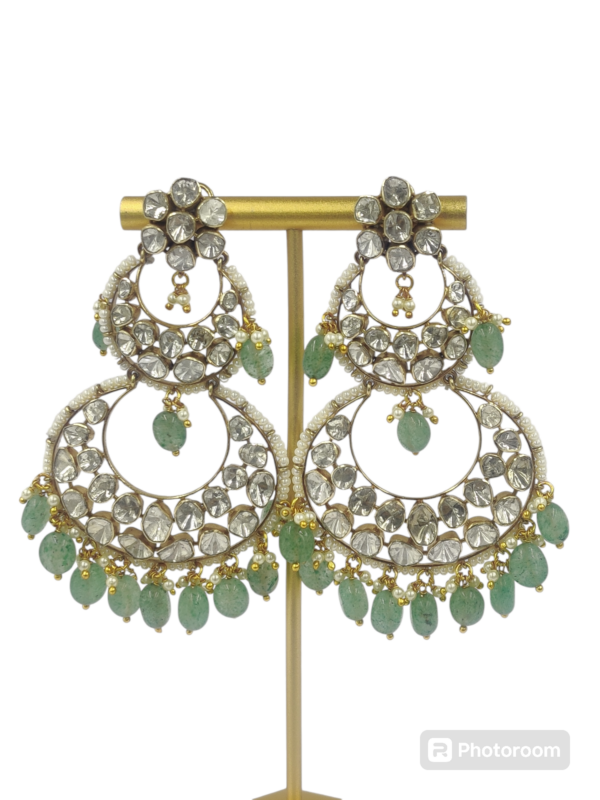 Weightless Polki Earrings Effortless Style